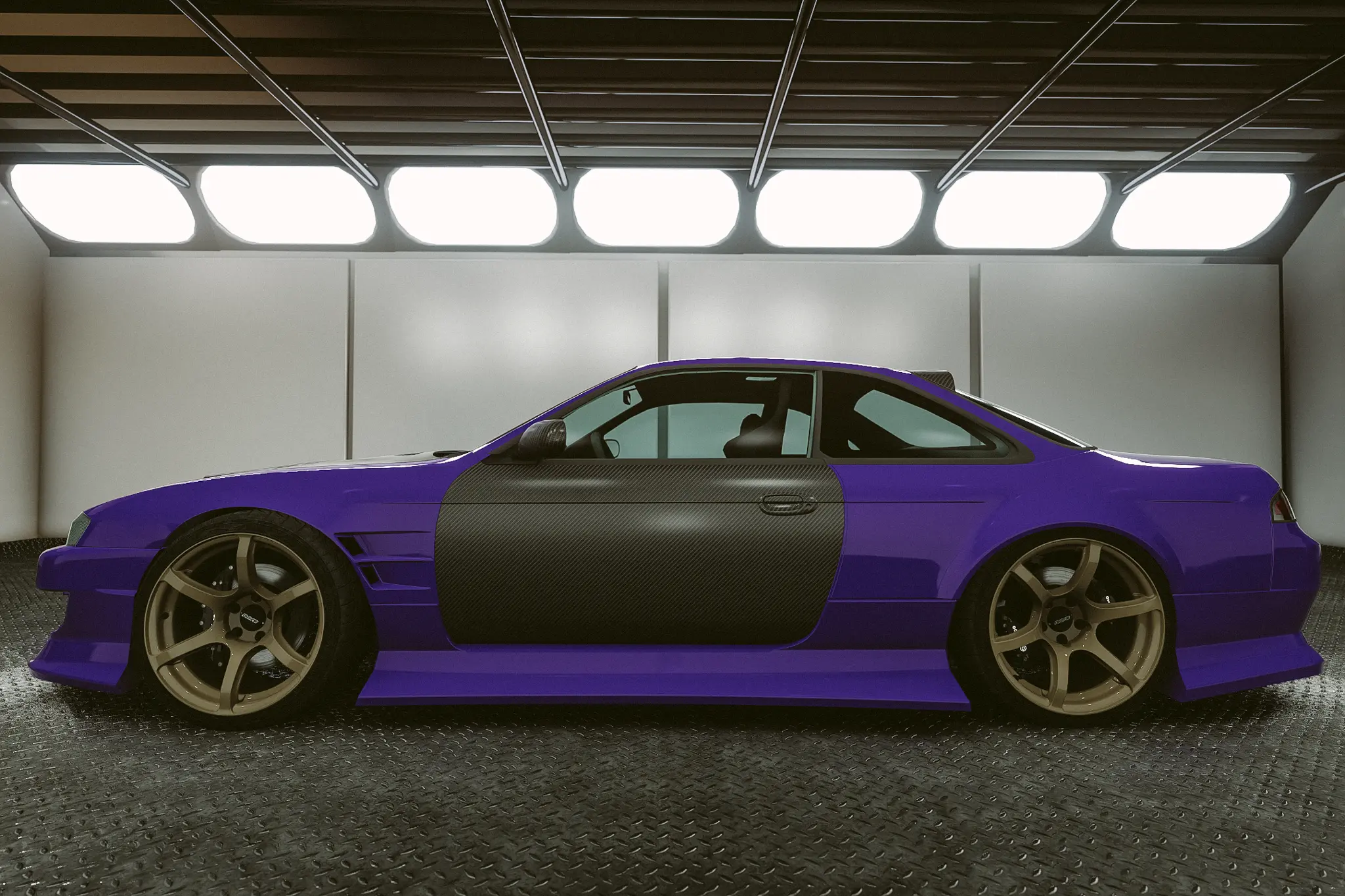 SD061 S14 Kouki Street Car For Assetto Corsa